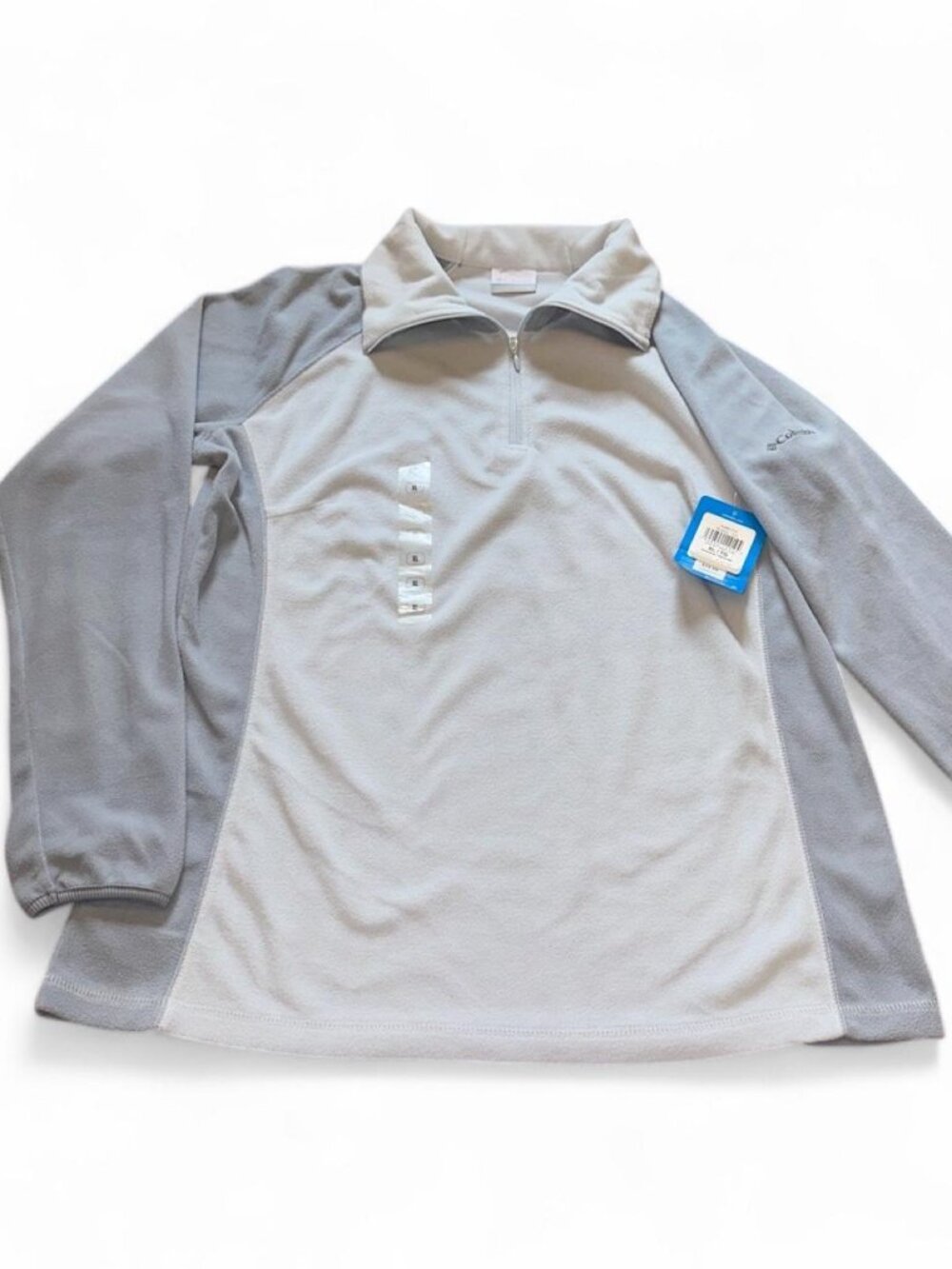 NWT Columbia Sportswear Women's Gray 1/4 Zip Fleece Pullover
